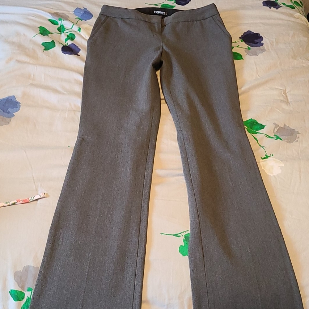Express columnist gray dress pants